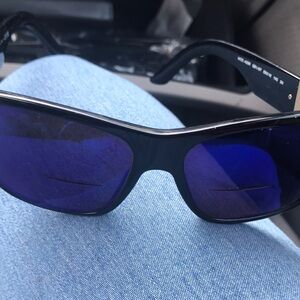 Versace Black and Blue Sunglasses